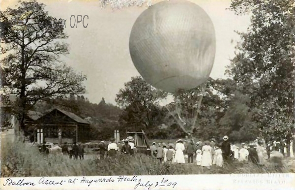 Image of Haywards Heath - Balloon Ascent Day (3rd July 1909)