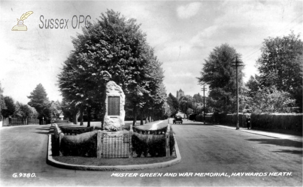 Haywards Heath - Muster Green & War Memorial