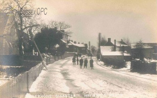 Haywards Heath - Telephone Disaster - 8th January 1908
