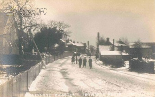 Image of Haywards Heath - Telephone Disaster - 8th January 1908