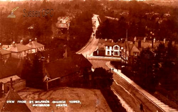Haywards Heath - View from Church Tower