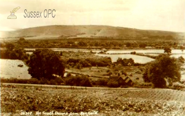 Image of Henfield - View of the South Downs