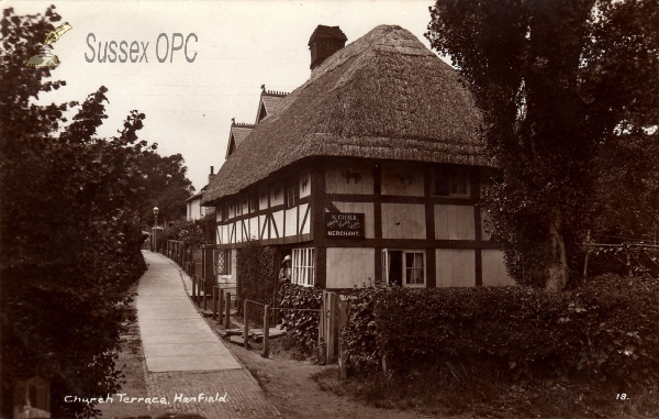 Image of Henfield - Church Terrace (N Chalk, Merchant)