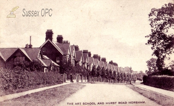 Image of Horsham - Art School & Hurst Road