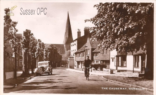 Image of Horsham - Causeway & Church