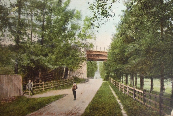 Image of Horsham - Denne Road & Railway Bridge