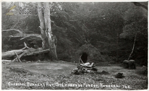 Image of Horsham - St Leonard's Forest (Charcoal Burner's Hut)