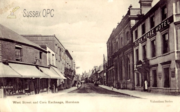 Image of Horsham - West Street & Corn Exchange