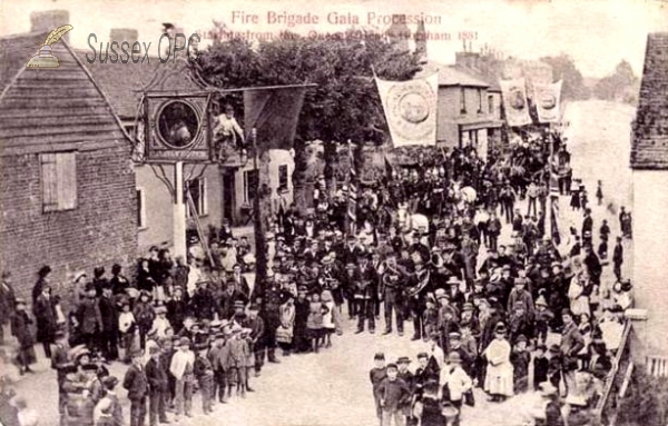 Image of Horsham - Fire Brigade Gala 1881