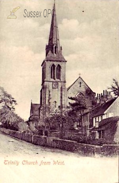 Image of Hurstpierpoint - Holy Trinity Church from the west