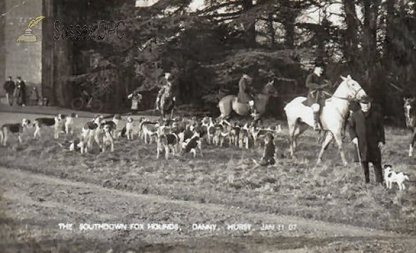 Image of Hurstpierpoint - Southdown Fox Hounds in Danny Park