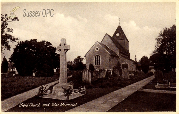 Image of Ifield - St Margaret's Church & War Memorial