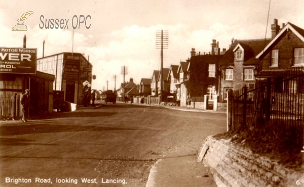 Image of Lancing - Brighton Road looking west