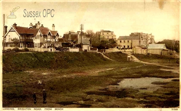 Image of Lancing - Brighton Road from the Beach