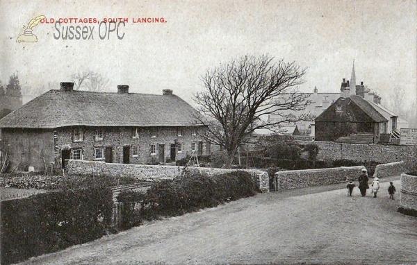 Image of Lancing - Old Cottages, South Lancing