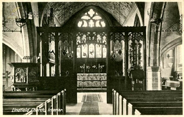 Image of Lindfield - All Saints Church (interior)