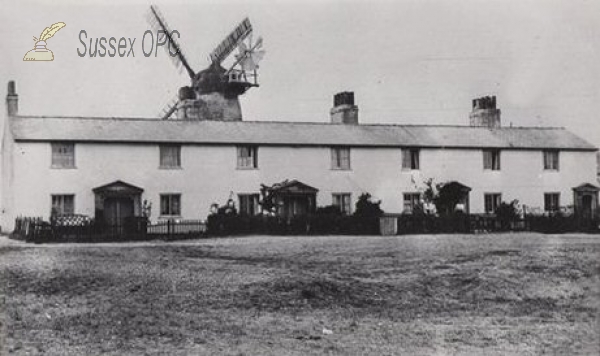 Image of Littlehampton - Coastguard Cottages & Windmill