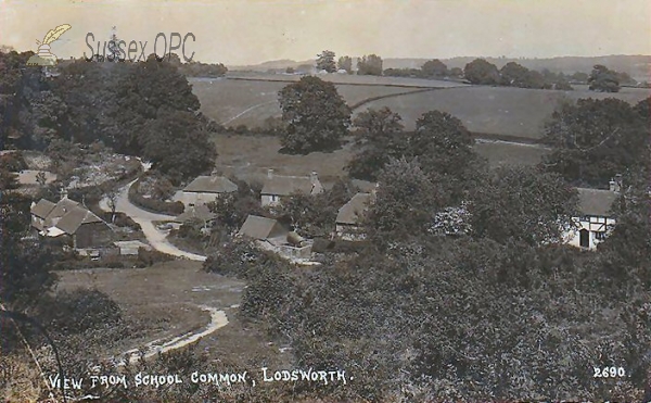 Image of Lodsworth - View From School Common