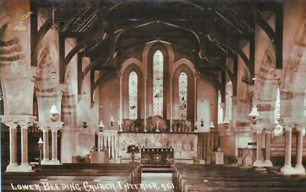 Image of Lower Beeding - Holy Trinity Church (Interior)