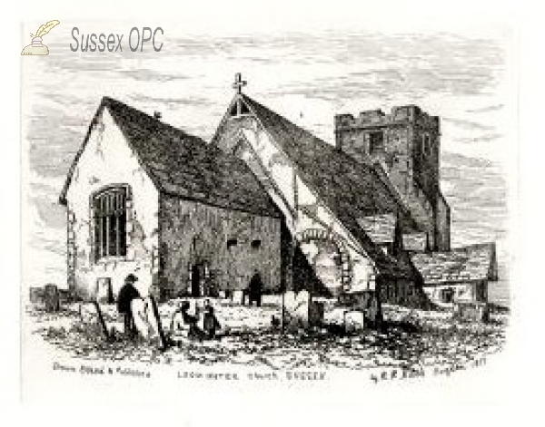 Image of Lyminster - The church c.1851