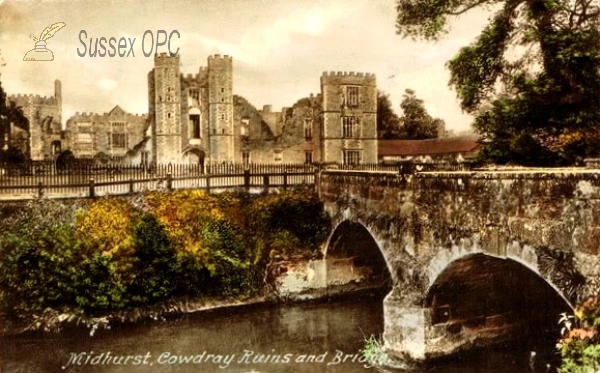 Image of Midhurst - Cowdray Ruins & Bridge