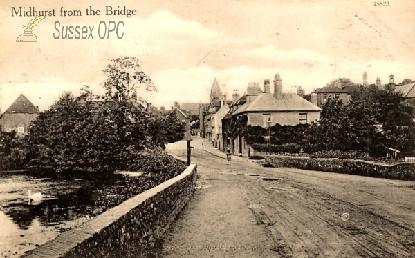 Image of Midhurst - View from the bridge
