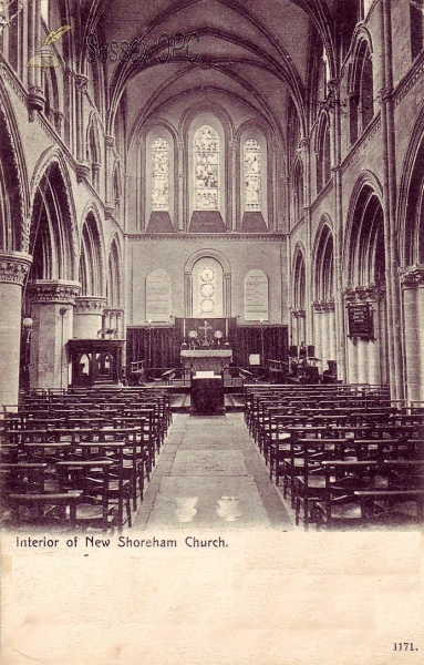 New Shoreham - St Mary de Haura Church (Interior)