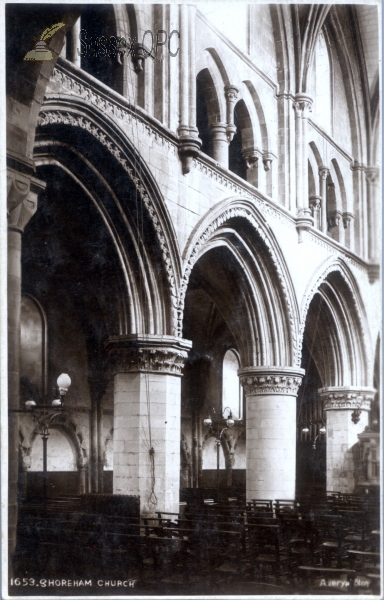 Image of New Shoreham - St Mary de Haura Church (interior)