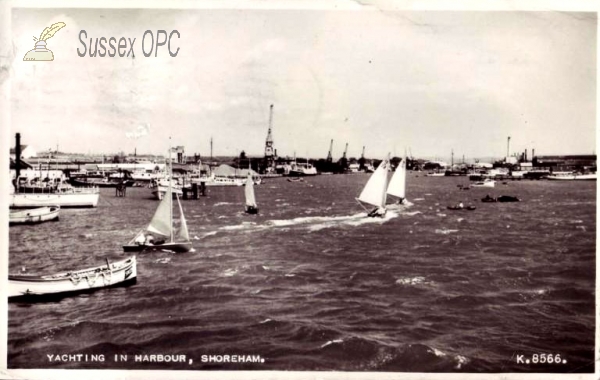Image of Shoreham - Yachting in the harbour