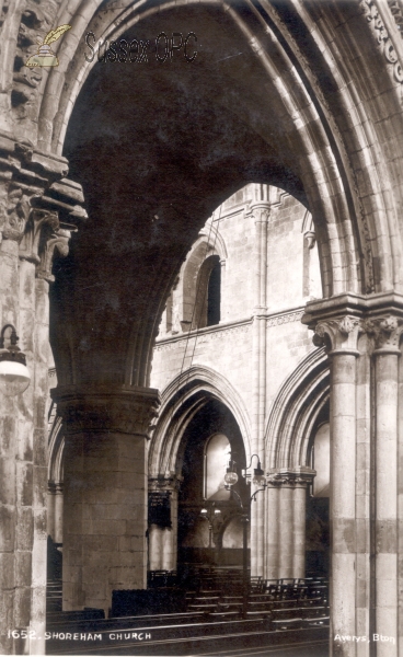 Image of New Shoreham - St Mary's Church (interior)