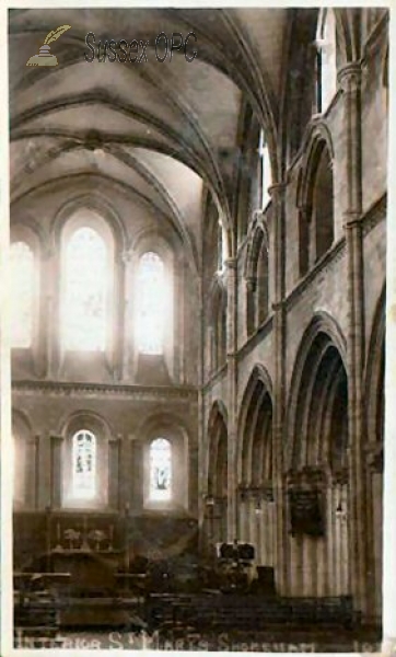 New Shoreham - St Mary de Haura Church (Interior)