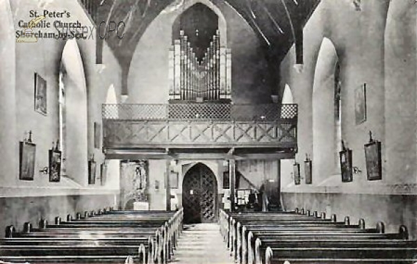 Image of New Shoreham - St Peter's Church (Interior)