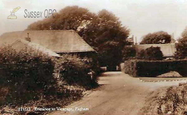 Image of Pagham - Entrance to the Vicarage