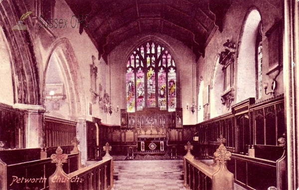 Petworth - St Mary's Church (Interior, Chancel)