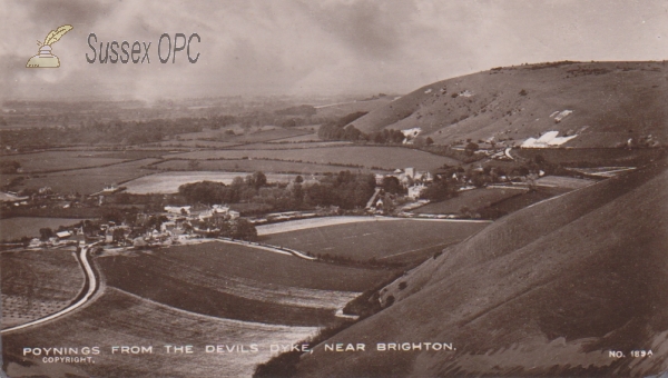 Image of Poynings - View from the Devils Dyke