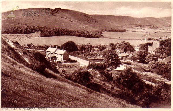 Image of Poynings - The Village & Dyke Hills
