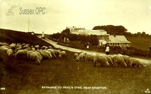 Image of Poynings - Entrance to Devil's Dyke
