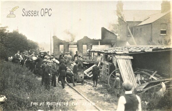 Rustington - Fire (June 27th 1910)