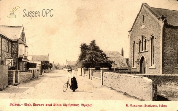 Selsey - High Street & Bible Christian Chapel