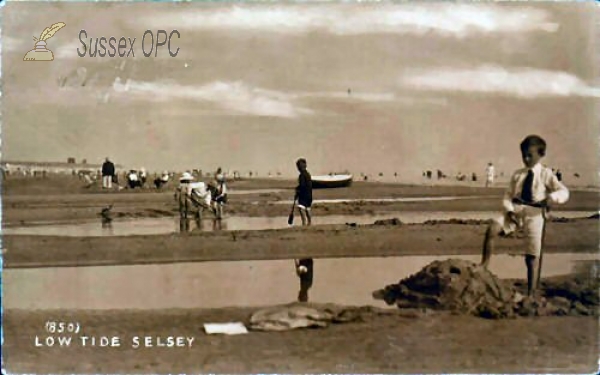 Image of Selsey - The Beach at Low Tide
