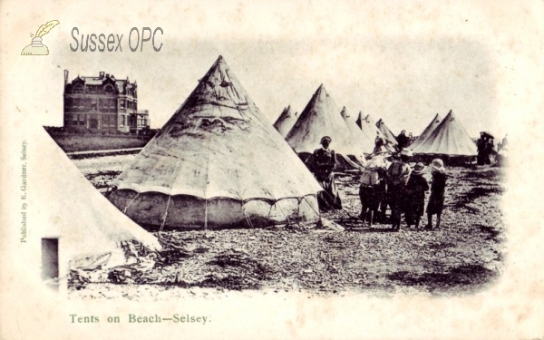 Image of Selsey - Tents on the Beach
