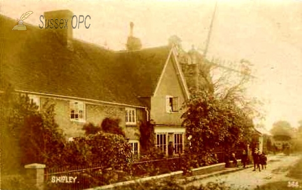 Image of Shipley - The Cottages near the Mill