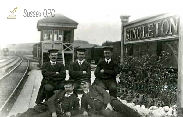Singleton - Staff at the Railway Station