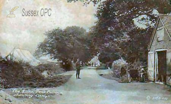 Image of Peas Pottage - The Lane, showing Camp