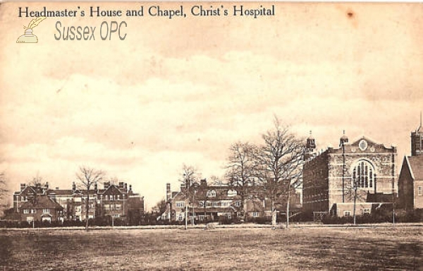 Southwater - Christ's Hospital, Headmaster's House & Chapel