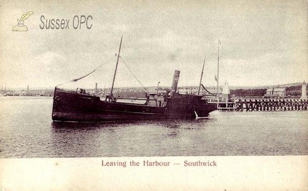 Image of Southwick - The Rine leaving harbour