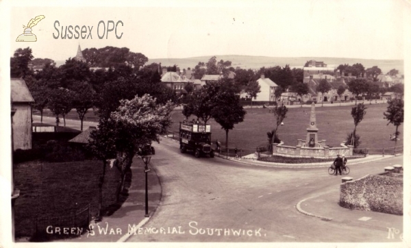 Image of Southwick - The Green and War Memorial