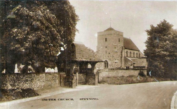 Image of Steyning - St Andrew's Church & Lych Gate