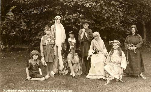 Image of Stopham - Forest play at Stopham House, August 22nd 1918