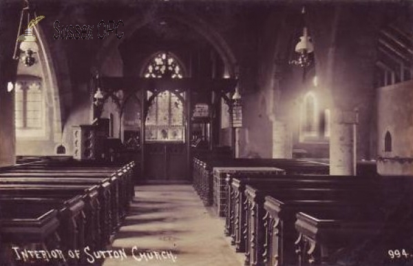 Image of Sutton - St John the Baptist Church (Interior)